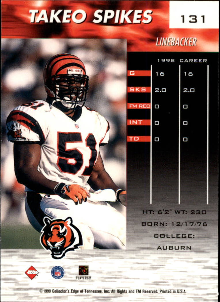 A7941- 1999 Collector's Edge Fury FB Assort Inserts -You Pick- 15+ FREE US SHIP - Picture 319 of 409