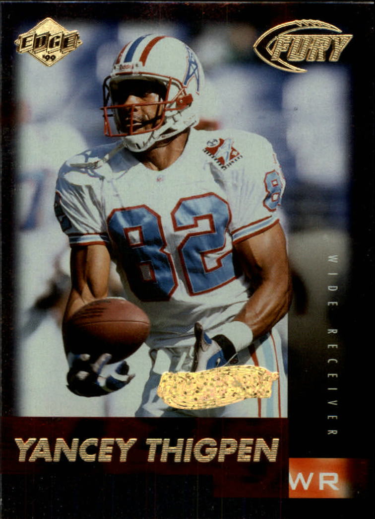 1999 Collector's Edge Fury Gold Ingot #138 Yancey Thigpen