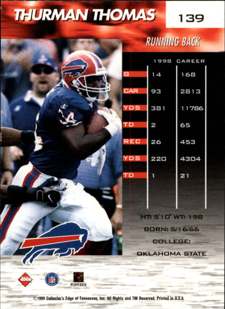 A7941- 1999 Collector's Edge Fury FB Assort Inserts -You Pick- 15+ FREE US SHIP - Picture 333 of 409