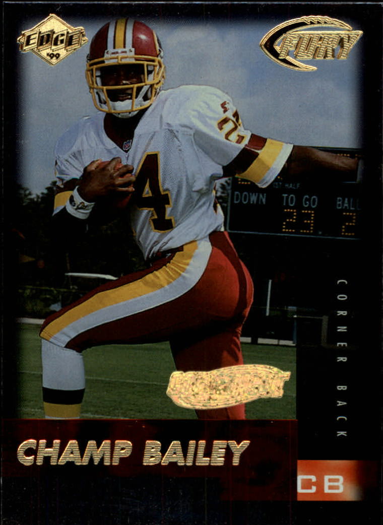 1999 Collector's Edge Fury Gold Ingot #152 Champ Bailey