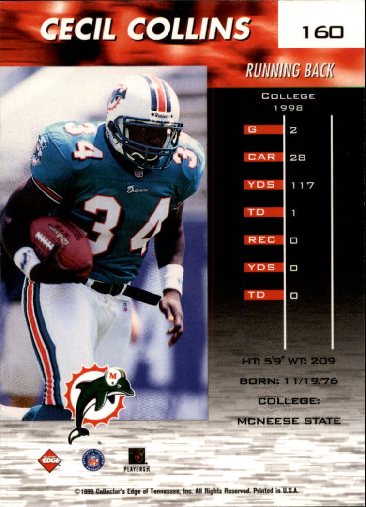 A7941- 1999 Collector's Edge Fury FB Assort Inserts -You Pick- 15+ FREE US SHIP - Picture 355 of 409