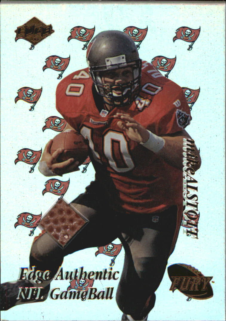 1999 Collector's Edge Fury Game Ball #MA Mike Alstott