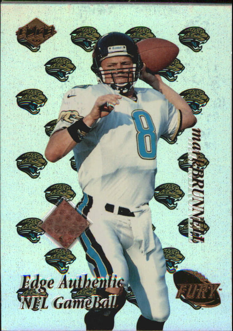 1999 Collector's Edge Fury Game Ball #MB Mark Brunell
