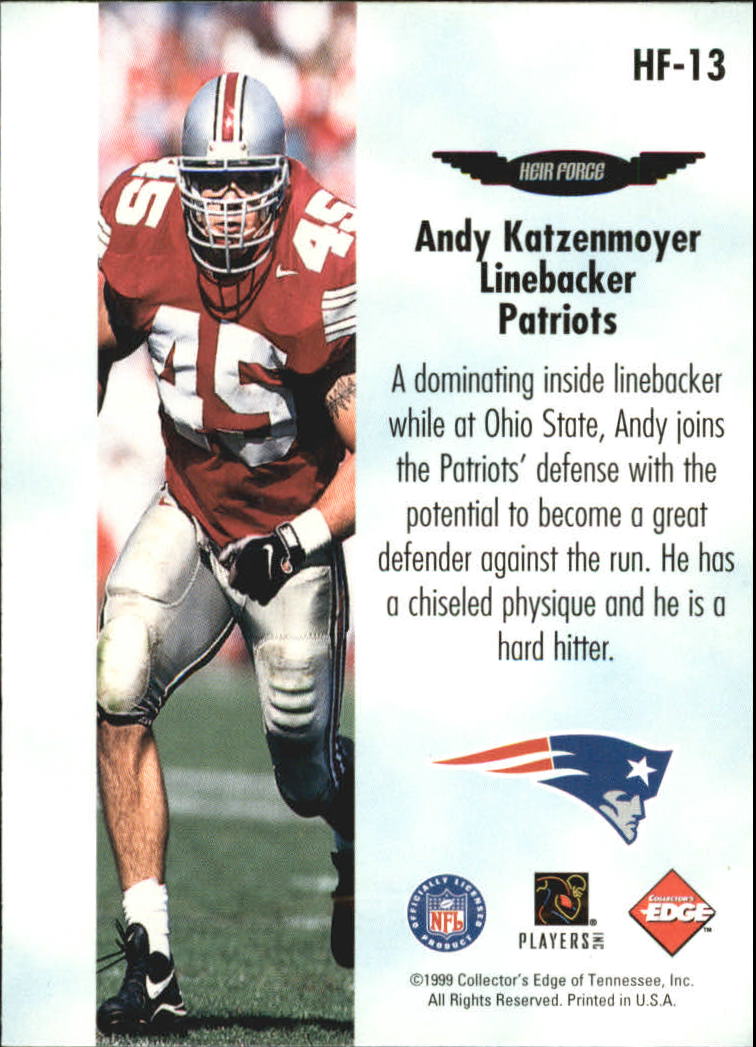 A7941- 1999 Collector's Edge Fury FB Assort Inserts -You Pick- 15+ FREE US SHIP - Picture 395 of 409