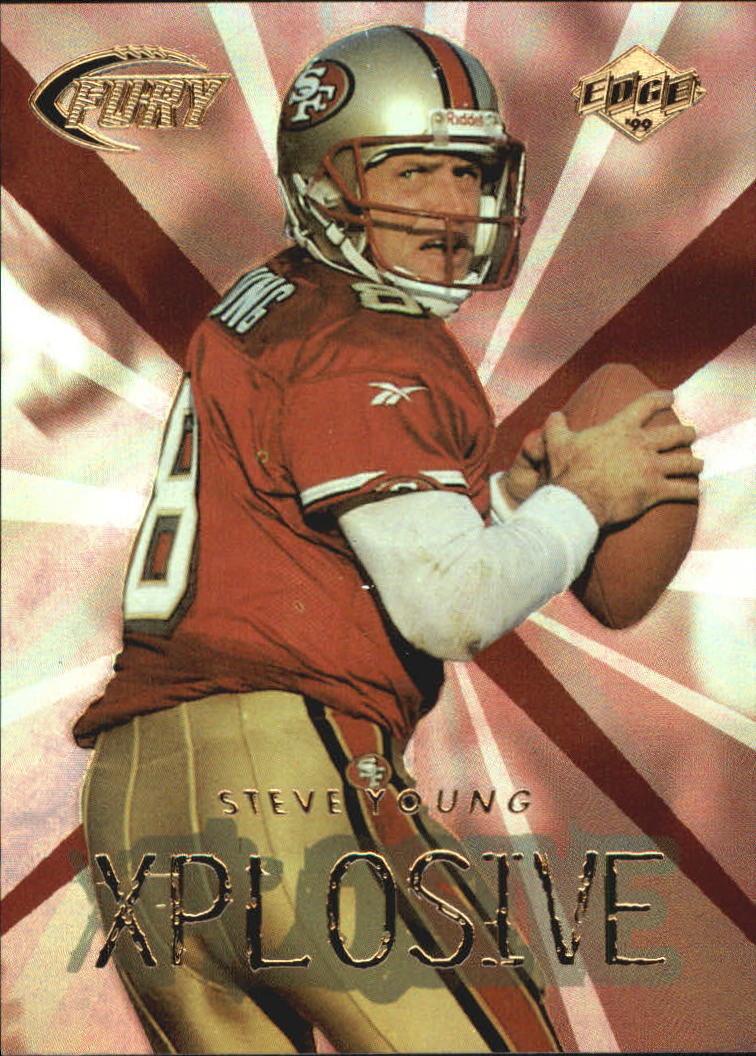 1999 Collector's Edge Fury Xplosive #20 Steve Young