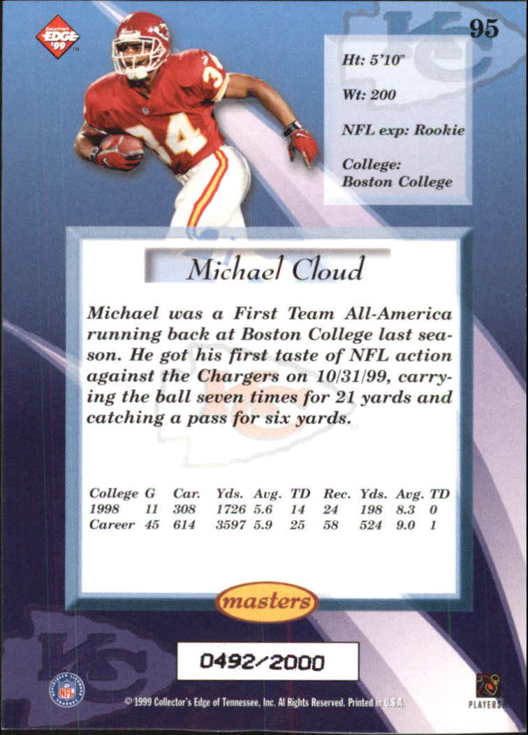 B1990- 1999 Collector's Edge Masters FB 1-200 +Ins -You Pick- 15+ FREE US SHIP - Picture 157 of 425