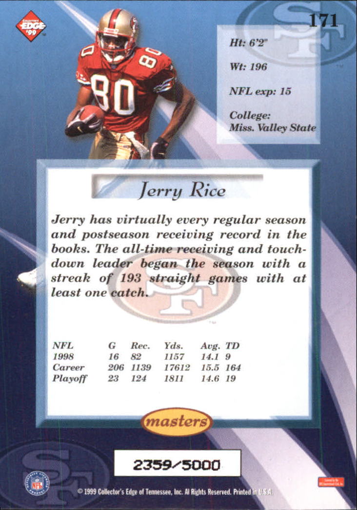 B1990- 1999 Collector's Edge Masters FB 1-200 +Ins -You Pick- 15+ FREE US SHIP - Picture 287 of 425