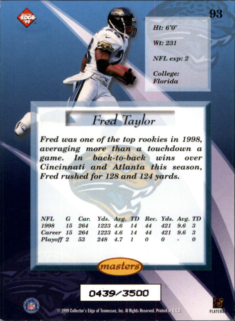 B1990- 1999 Collector's Edge Masters FB 1-200 +Ins -You Pick- 15+ FREE US SHIP - Picture 385 of 425
