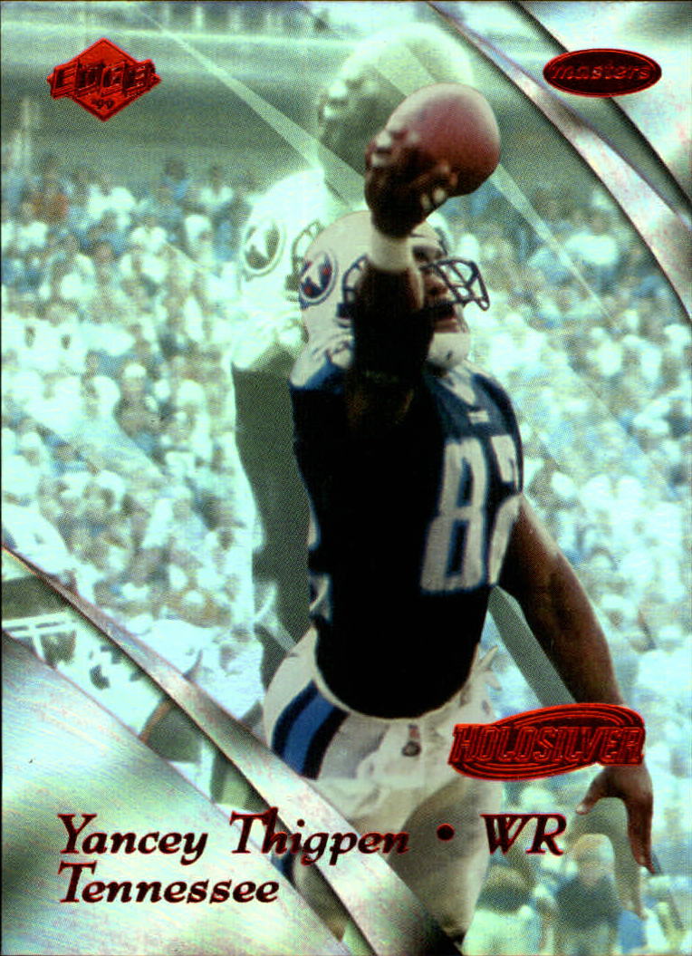 2000 Pacific Omega Copper #143 Yancey Thigpen/51 titans!