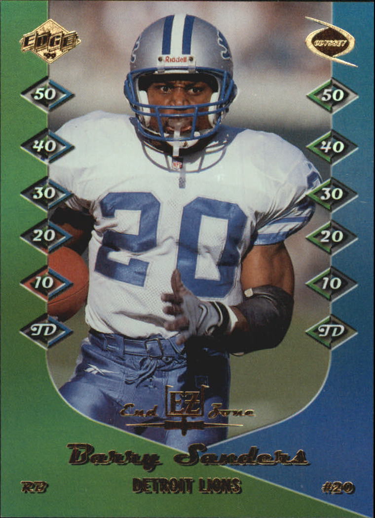 1999 Collector's Edge Odyssey End Zone #EZ6 Barry Sanders