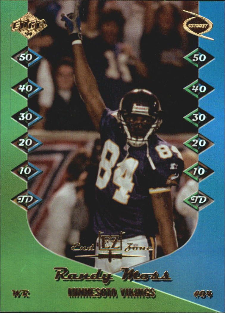 1999 Collector's Edge Odyssey End Zone #EZ10 Randy Moss