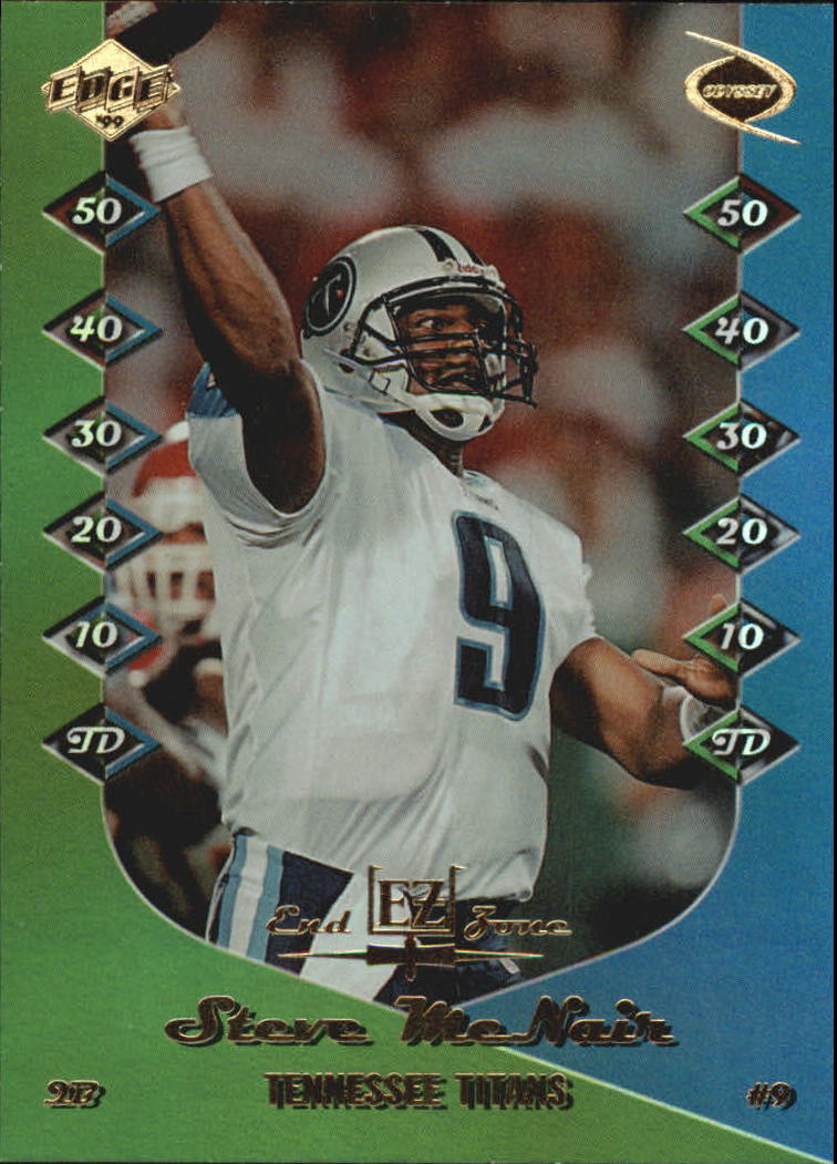 1999 Collector's Edge Odyssey End Zone #EZ20 Steve McNair