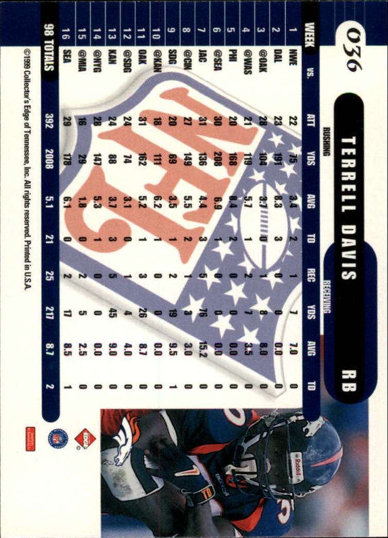 A2038- 1999 Collector's Edge Supreme FB Gold Ingot -You Pick- 15+ FREE US SHIP - Picture 153 of 167
