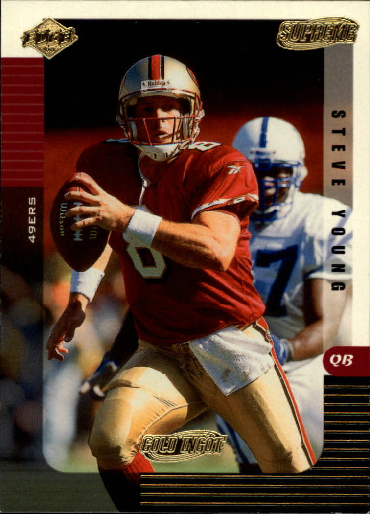 1999 Collector's Edge Supreme Gold Ingot #113 Steve Young - NM-MT