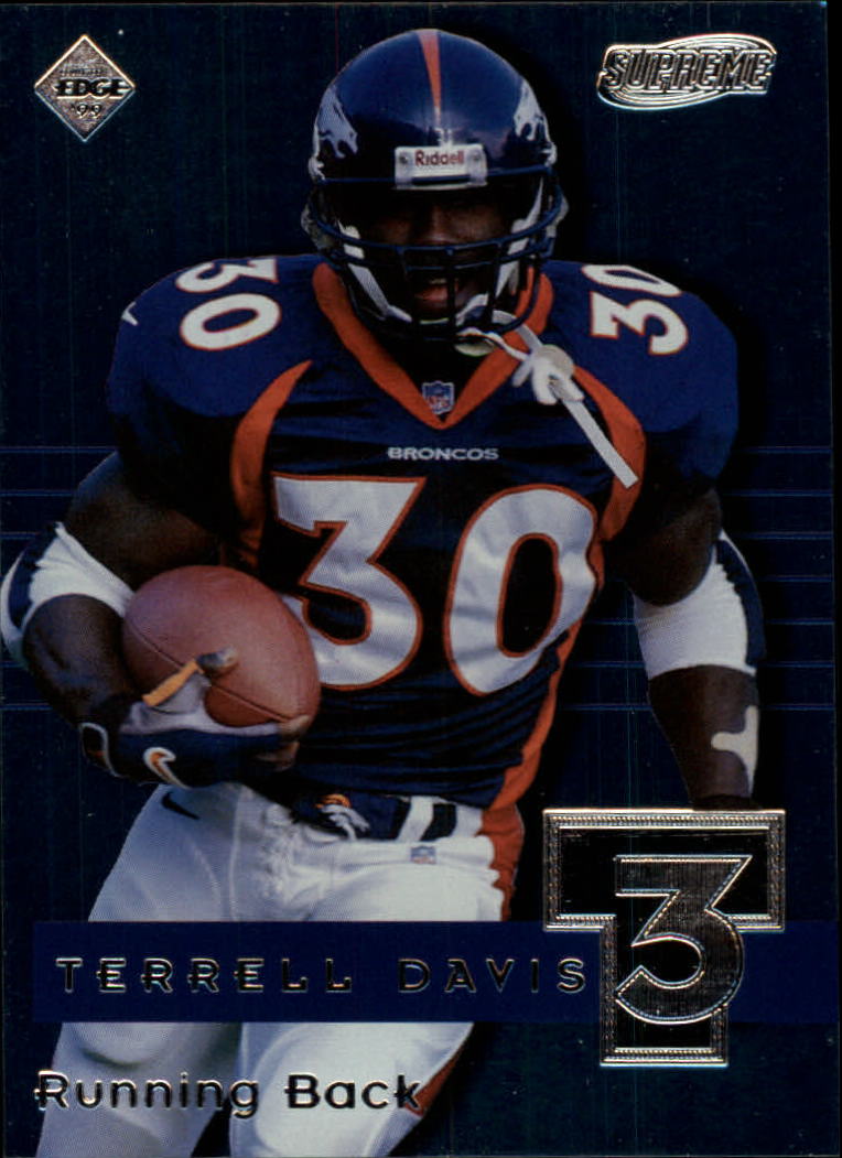 1999 Collector's Edge Supreme T3 #T13 Terrell Davis