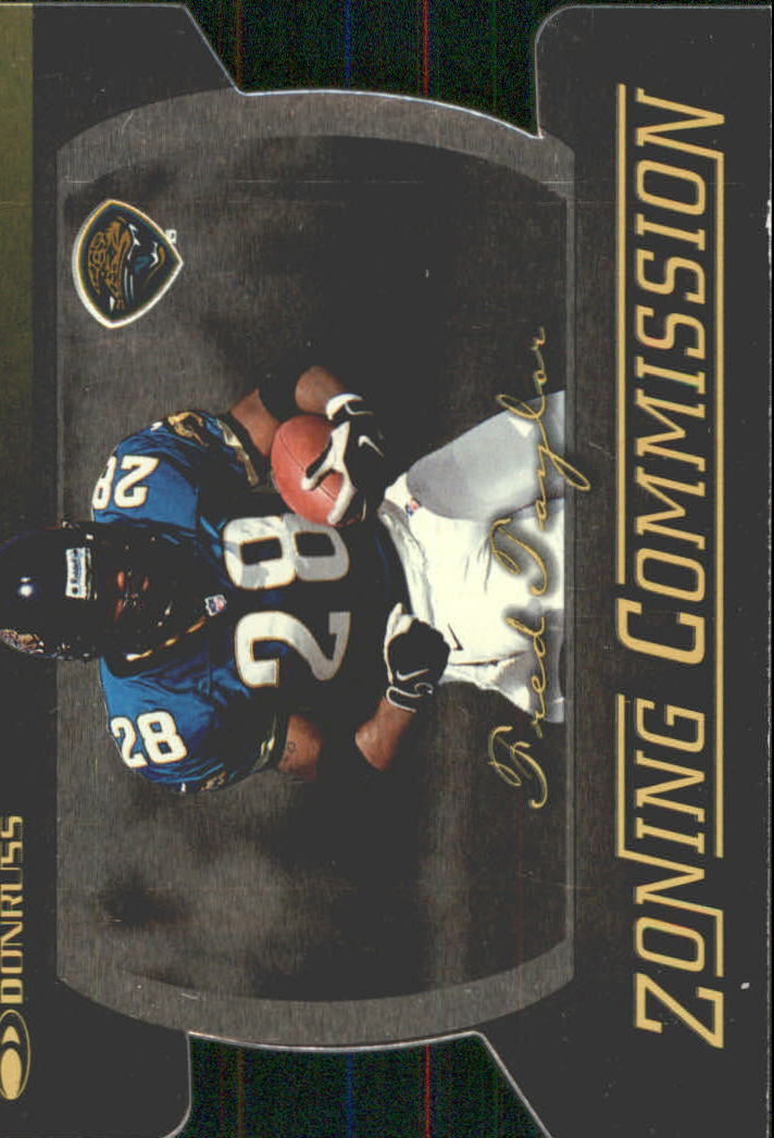 1999 Donruss Zoning Commission #20 Fred Taylor