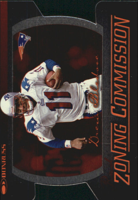 1999 Donruss Zoning Commission Red #12 Drew Bledsoe/20