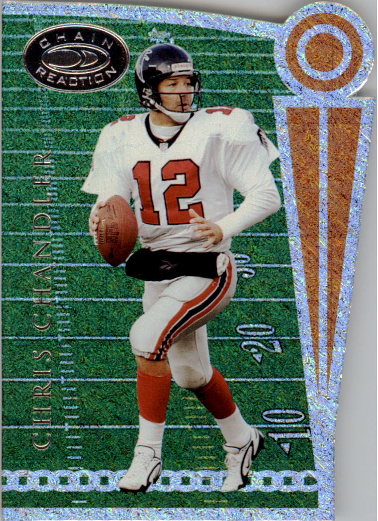 1999 Donruss Preferred QBC Chain Reaction #5B Chris Chandler