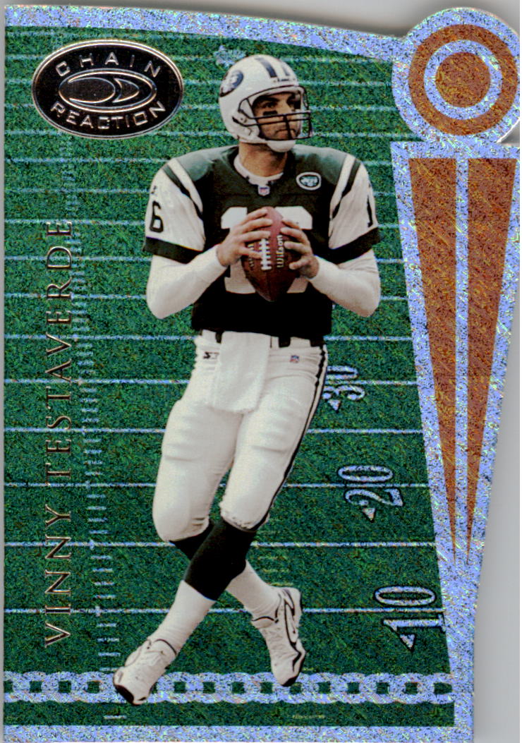 1999 Donruss Preferred QBC Chain Reaction #7B Vinny Testaverde