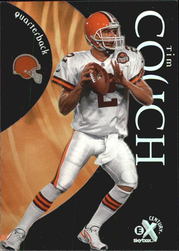 1999 E X Century Football Card 61 Tim Couch Rookie EBay
