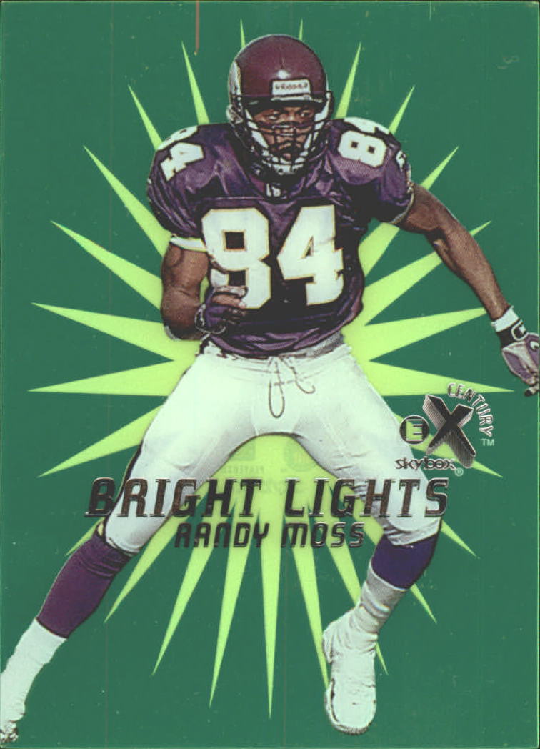 1999 E-X Century Bright Lights #1BL Randy Moss