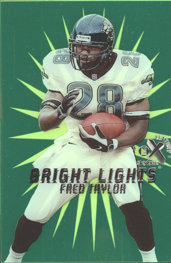 1999 E-X Century Bright Lights #13BL Fred Taylor