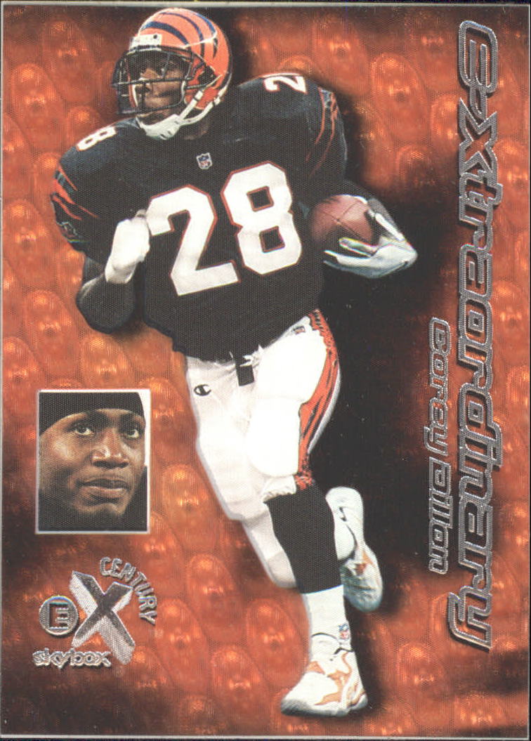 1999 E-X Century E-Xtraordinary #2XT Corey Dillon