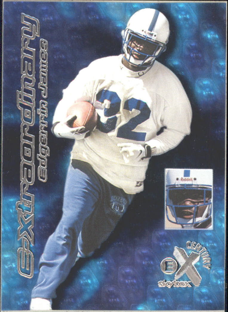 1999 E-X Century (Fleer) Football "Insert and Promo" Cards - Picture 8 of 15