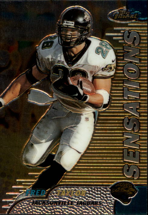1999 Finest #140 Fred Taylor SN