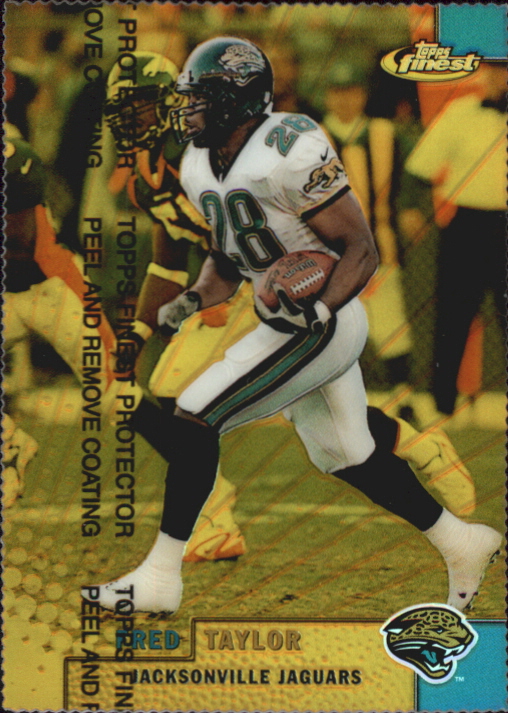 1999 Finest Gold Refractors #25 Fred Taylor