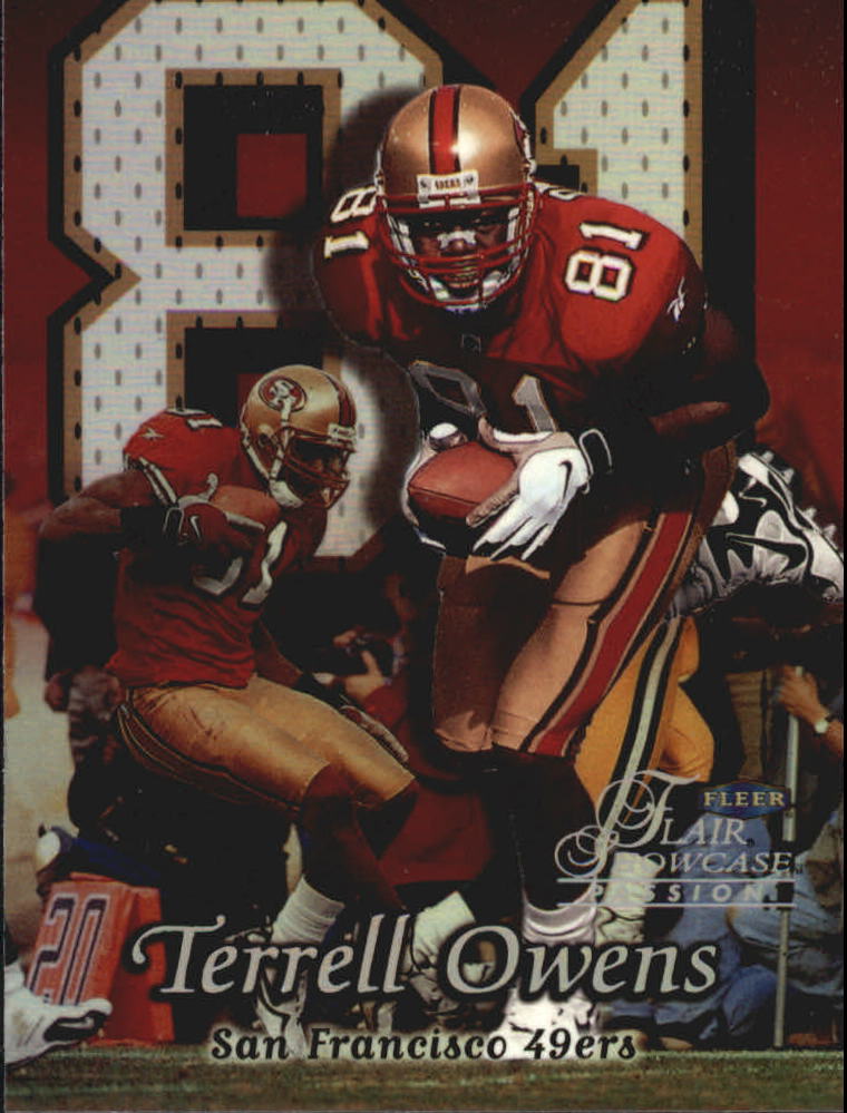 Terrell Owens 2000 Fleer Tradition Football Card #55 - San