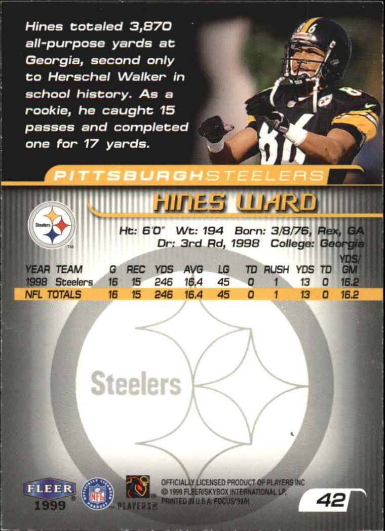 1999 Focus (Fleer) Football "Main Set" Base Cards - Picture 65 of 185