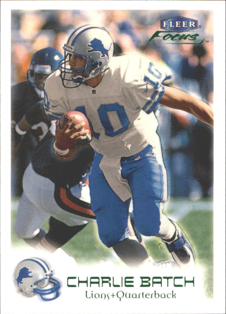 1999 Fleer Focus Stealth #10 Charlie Batch