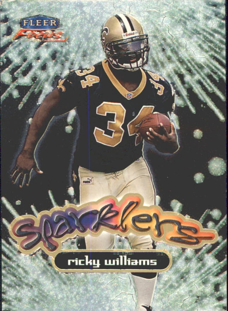 1999 Fleer Focus Sparklers #6S Ricky Williams