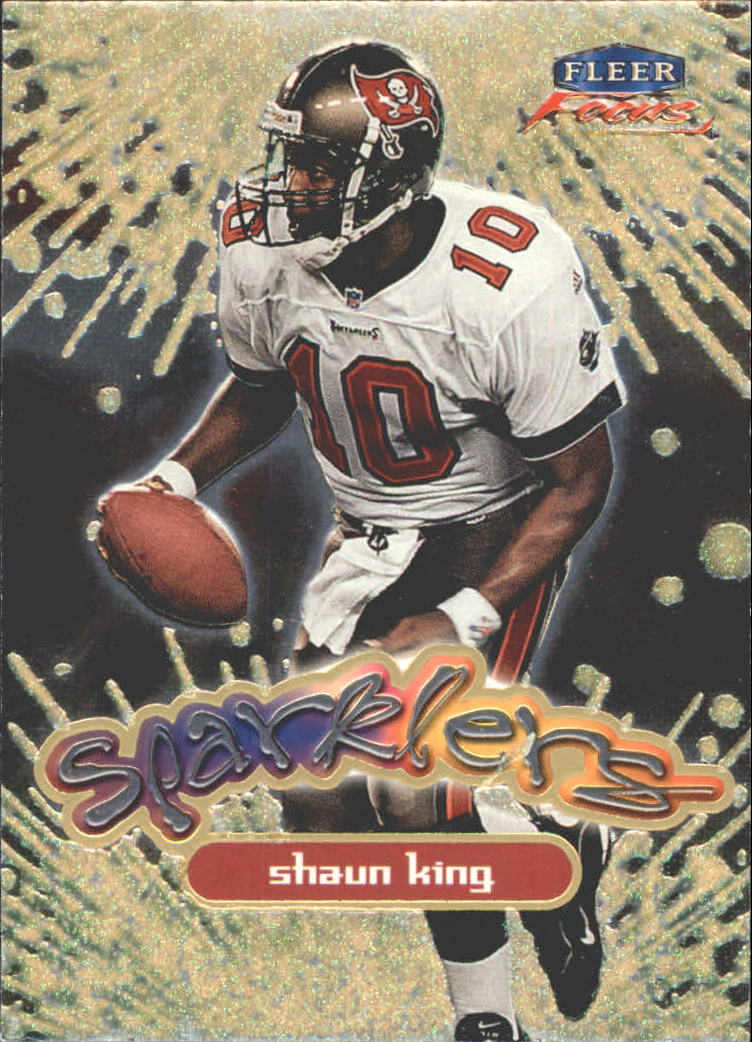 1999 Fleer Focus Sparklers #15S Shaun King