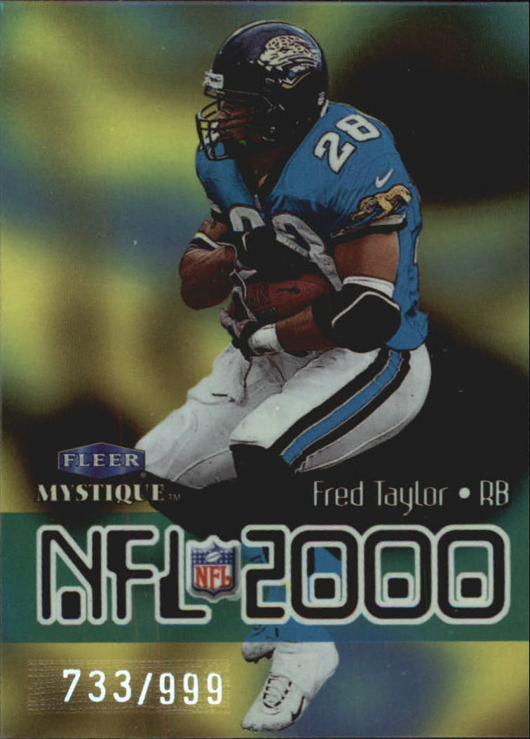 1999 Fleer Mystique NFL 2000 #4N Fred Taylor