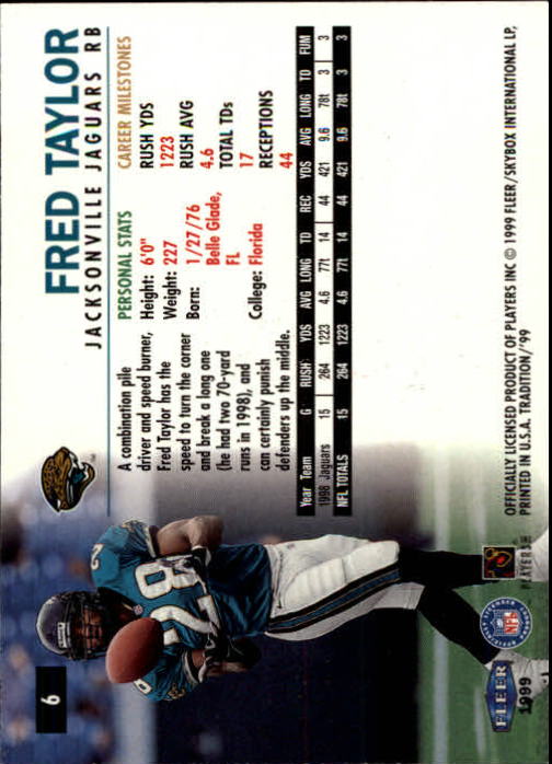 B2536- 1999 Fleer Tradition Football Card #s 1-203 -You Pick- 15+ FREE US SHIP - Picture 3 of 383