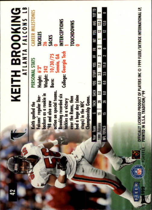 B2536- 1999 Fleer Tradition Football Card #s 1-203 -You Pick- 15+ FREE US SHIP - Picture 67 of 383
