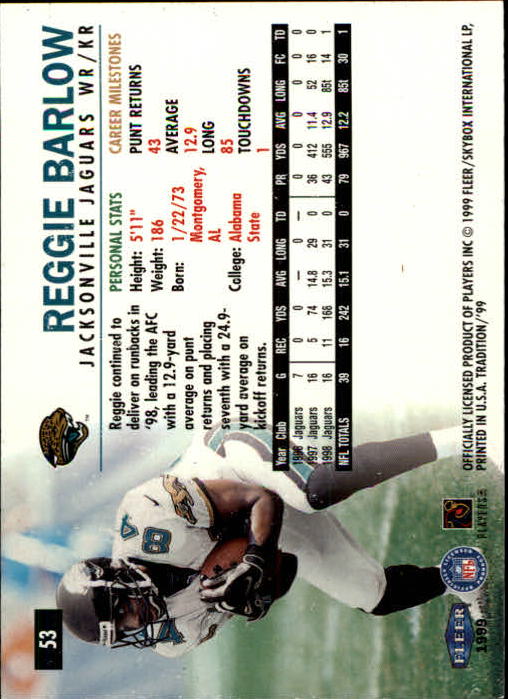 B2536- 1999 Fleer Tradition Football Card #s 1-203 -You Pick- 15+ FREE US SHIP - Picture 89 of 383