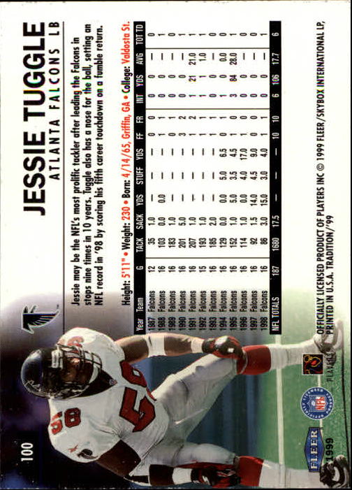 B2536- 1999 Fleer Tradition Football Card #s 1-203 -You Pick- 15+ FREE US SHIP - Picture 183 of 383