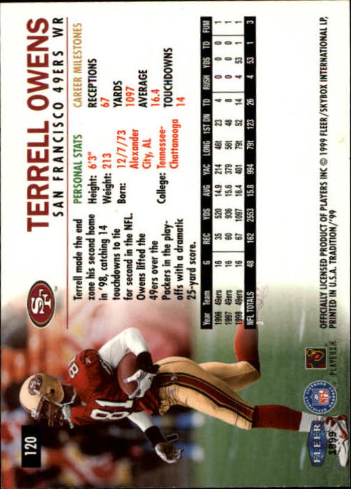 B2536- 1999 Fleer Tradition Football Card #s 1-203 -You Pick- 15+ FREE US SHIP - Picture 223 of 383