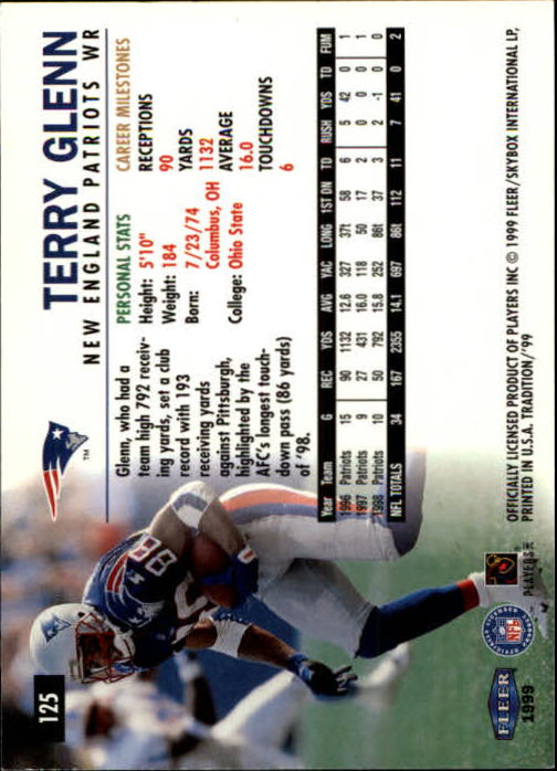 B2536- 1999 Fleer Tradition Football Card #s 1-203 -You Pick- 15+ FREE US SHIP - Picture 233 of 383