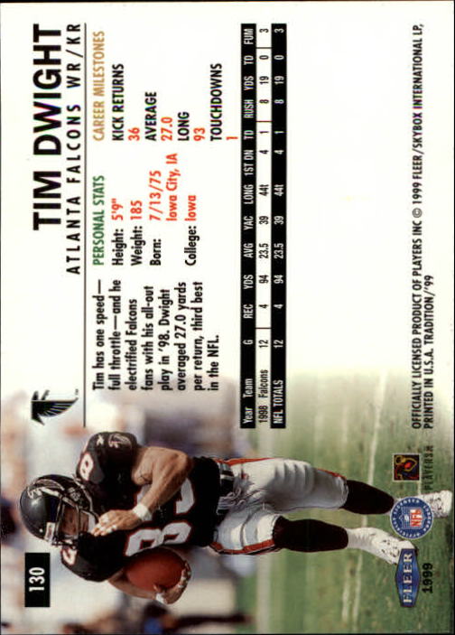 B2536- 1999 Fleer Tradition Football Card #s 1-203 -You Pick- 15+ FREE US SHIP - Picture 243 of 383