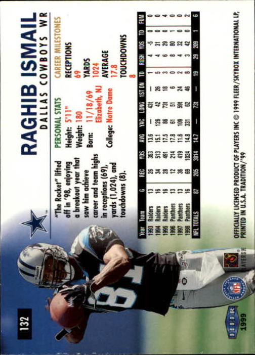 B2536- 1999 Fleer Tradition Football Card #s 1-203 -You Pick- 15+ FREE US SHIP - Picture 247 of 383