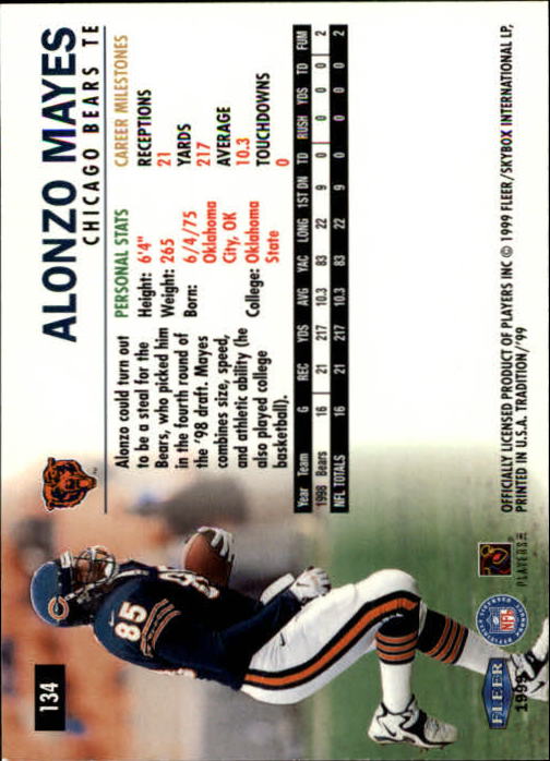 B2536- 1999 Fleer Tradition Football Card #s 1-203 -You Pick- 15+ FREE US SHIP - Picture 251 of 383