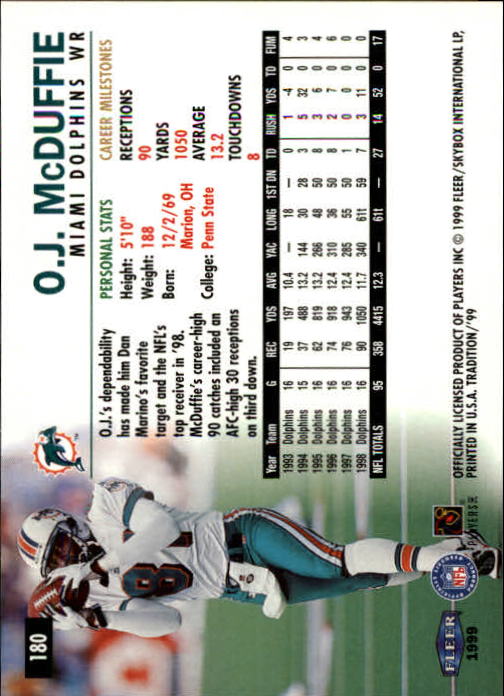 B2536- 1999 Fleer Tradition Football Card #s 1-203 -You Pick- 15+ FREE US SHIP - Picture 337 of 383