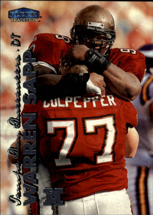 1999 Tradition (Fleer) Football "Main Set" Base Cards #151 to #300 - Picture 188 of 285