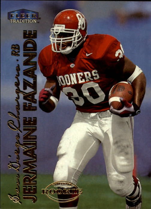 1999 Tradition (Fleer) Football "Main Set" Base Cards #151 to #300 - Picture 226 of 285