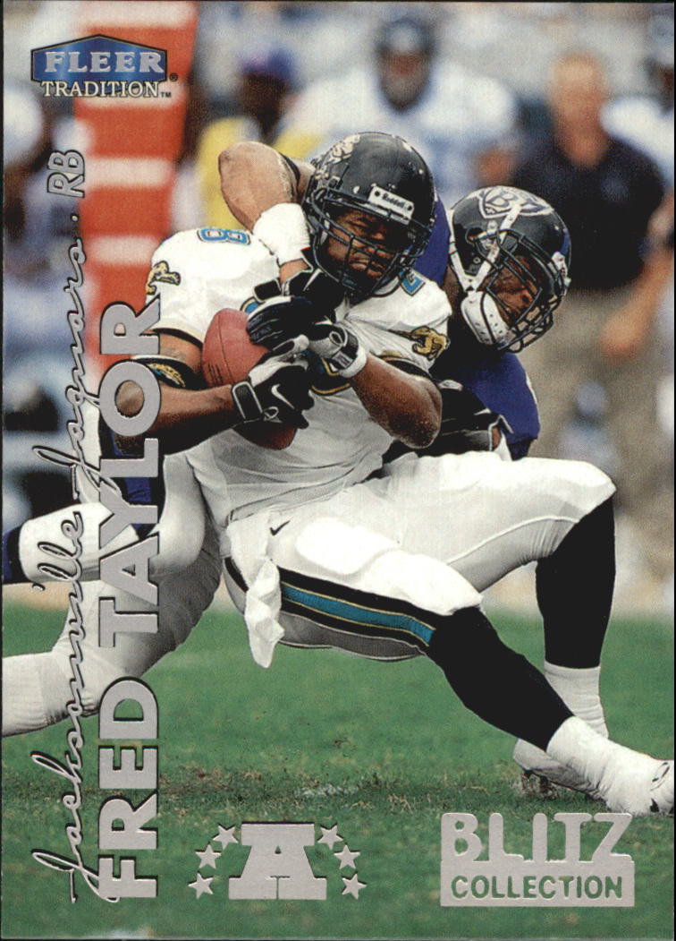1999 Fleer Tradition Blitz Collection #6 Fred Taylor