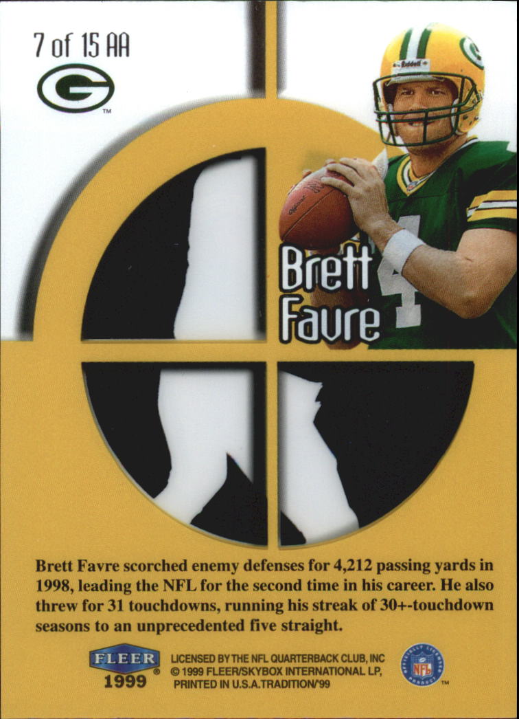 1999 Tradition (Fleer) Football "Insert and Parallel" Cards - Picture 10 of 70